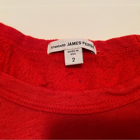 James Perse Vintage French Terry Sweatshirt Medium - Picture 11 of 11